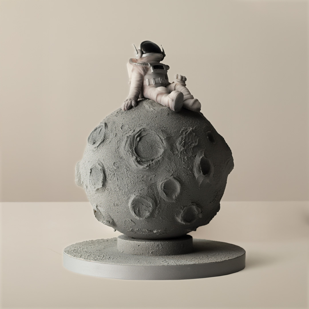 On the moon