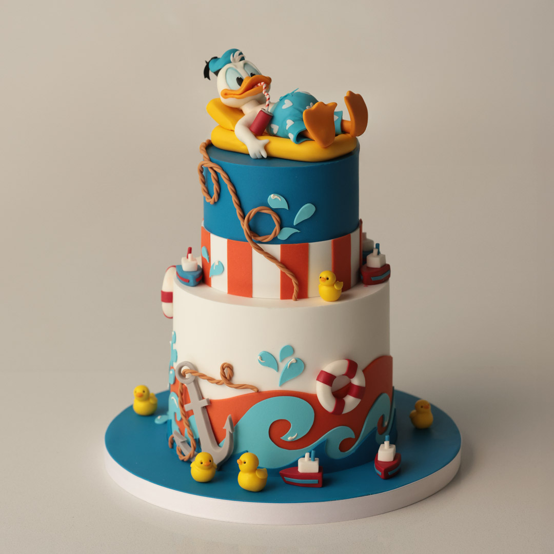 Donald Duck Seaside